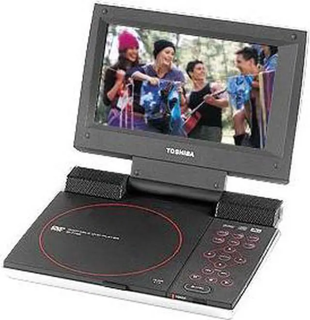 Main image of TOSHIBA SD-P1400 Portable DVD Player W/ 7" Widescreen LCD