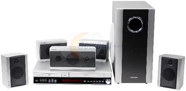 Alt view image 2 of 11 - TOSHIBA SDV65HT Progressive Scan DVD/ VHS Home Theater System