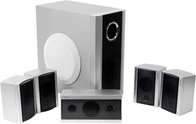 Alt view image 4 of 11 - TOSHIBA SDV65HT Progressive Scan DVD/ VHS Home Theater System