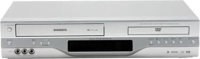 Alt view image 2 of 6 - TOSHIBA DVD Player & VCR Combo SD-V393