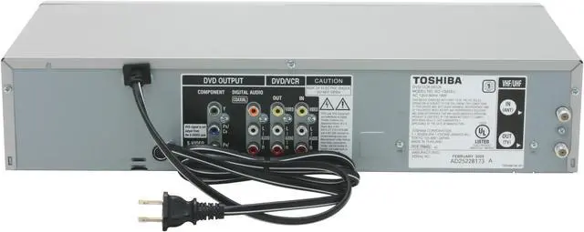 Alt view image 4 of 6 - TOSHIBA DVD Player & VCR Combo SD-V393