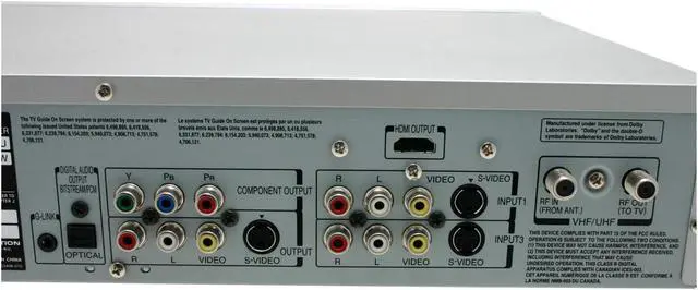 Alt view image 5 of 8 - TOSHIBA DVD Recorder & HDD Combo RD-XS54