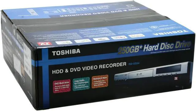 Alt view image 8 of 8 - TOSHIBA DVD Recorder & HDD Combo RD-XS54