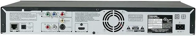 Alt view image 4 of 5 - TOSHIBA HD DVD Player HD-A2