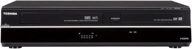 Main image of TOSHIBA DVD Recorder & VCR Combo DVR670