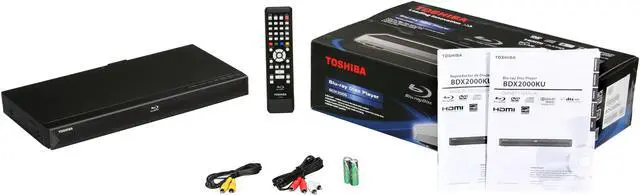 Alt view image 5 of 5 - TOSHIBA Blu-ray Player BDX2000