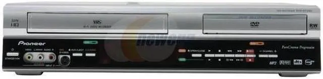 Alt view image 3 of 6 - Pioneer DVD Recorder & VCR Combo DVR-RT500