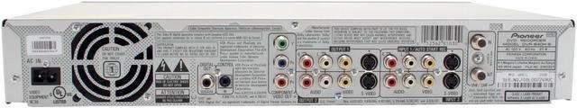 Alt view image 7 of 10 - Pioneer DVD Recorder & HDD Combo DVR-640H-S