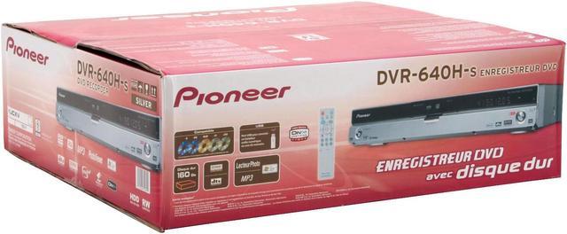 Alt view image 10 of 10 - Pioneer DVD Recorder & HDD Combo DVR-640H-S