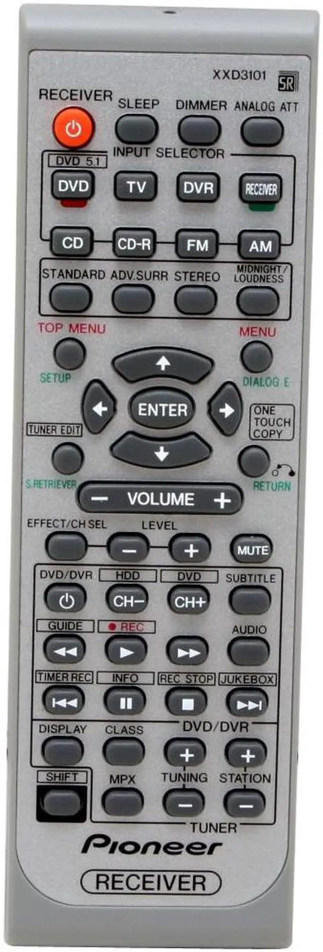 Alt view image 7 of 9 - Pioneer VSX-516-K 7.1-Channel A/V Receiver