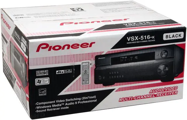 Alt view image 9 of 9 - Pioneer VSX-516-K 7.1-Channel A/V Receiver