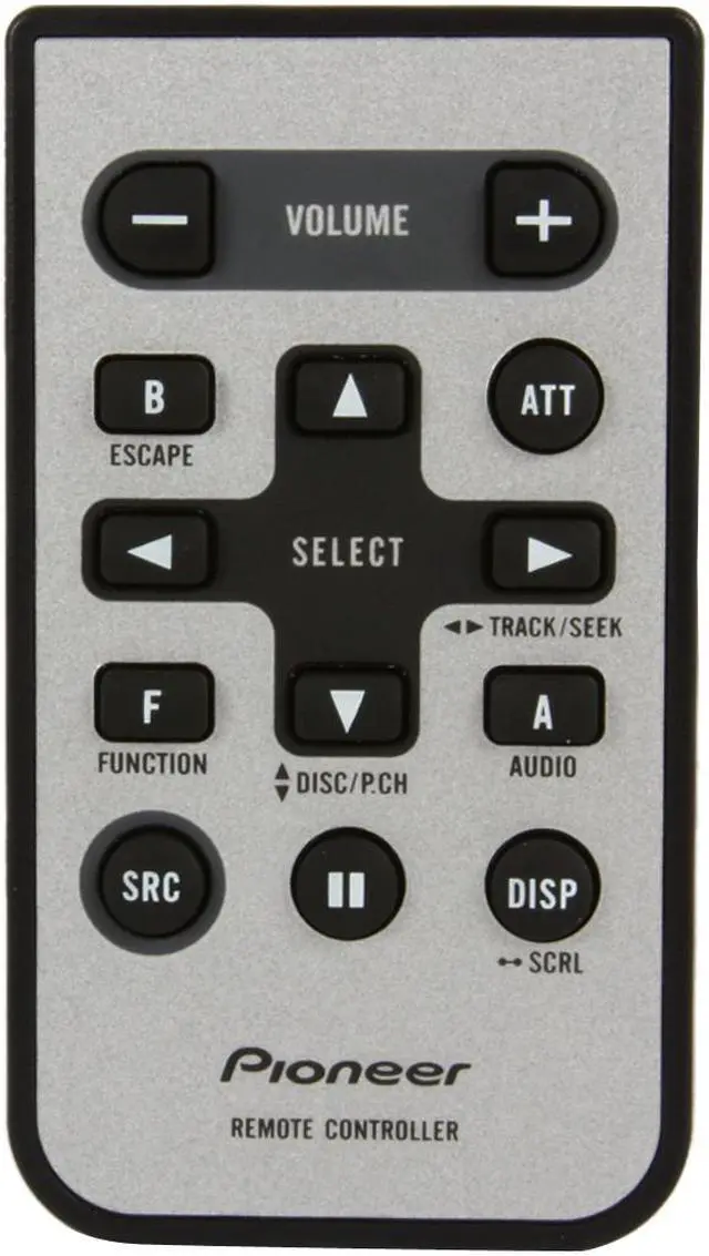 Alt view image 8 of 11 - Pioneer CD Receiver w/Remote Control and AUX Input
