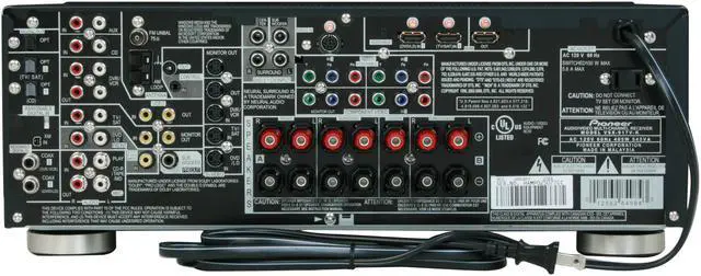 Alt view image 5 of 16 - Pioneer VSX-917V-S 7.1-Channel Home Theater Receiver
