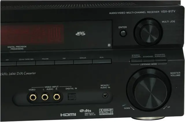 Alt view image 8 of 16 - Pioneer VSX-917V-S 7.1-Channel Home Theater Receiver