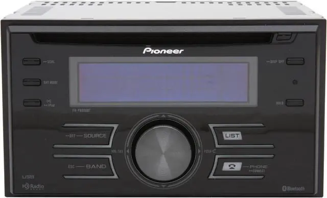 Alt view image 4 of 15 - Pioneer Double-DIN CD Receiver w/Bluetooth & USB