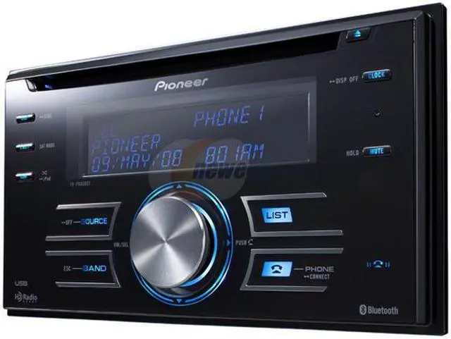Main image of Pioneer Double-DIN CD Receiver w/Bluetooth & USB