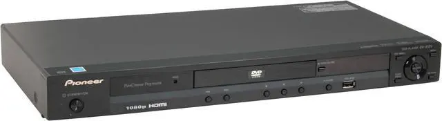 Alt view image 3 of 13 - Pioneer DVD Player DV-410V-K
