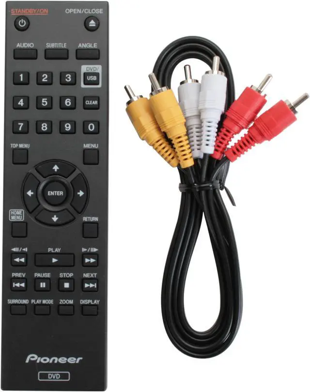 Alt view image 10 of 13 - Pioneer DVD Player DV-410V-K