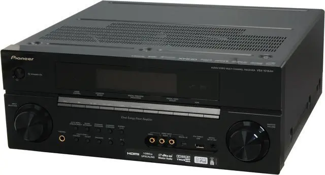 Alt view image 3 of 15 - Pioneer VSX-1018AH-K 7.1-Channel A/V Receiver