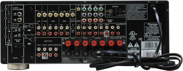 Alt view image 7 of 15 - Pioneer VSX-1018AH-K 7.1-Channel A/V Receiver