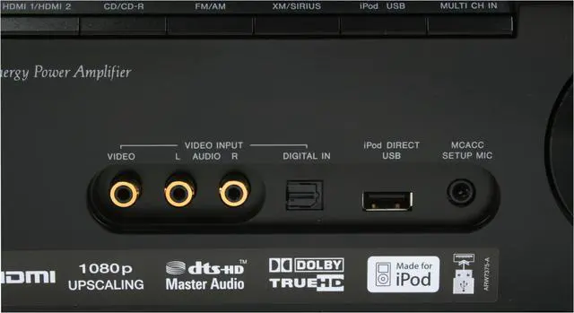 Alt view image 5 of 15 - Pioneer VSX-1018AH-K 7.1-Channel A/V Receiver