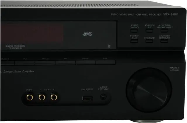 Alt view image 6 of 12 - Pioneer VSX-918V-K 5.1-Channel A/V Receiver