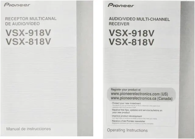 Alt view image 12 of 12 - Pioneer VSX-918V-K 5.1-Channel A/V Receiver