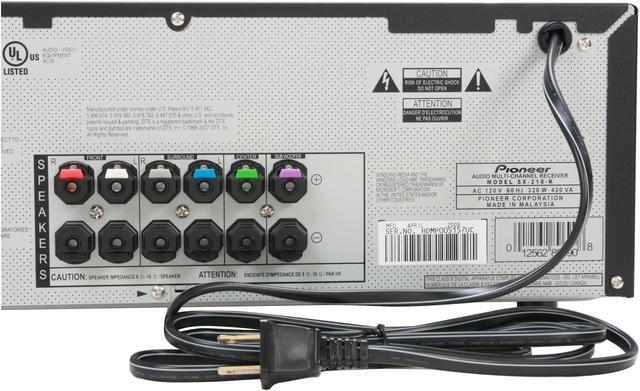 Alt view image 8 of 19 - Pioneer HTP-2920 High Power 5.1 Surround Sound System