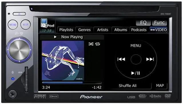 Alt view image 3 of 13 - Pioneer 5.8" GPS AV Receiver w/DVD Playback & Built-In Bluetooth