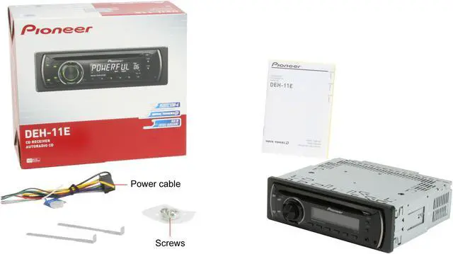 Alt view image 9 of 9 - Pioneer DEH-11E CD/CD-R/RW Receiver