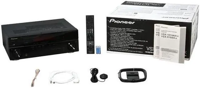 Alt view image 5 of 5 - Pioneer VSX-1019AH-K 7.1-Channel A/V Receiver