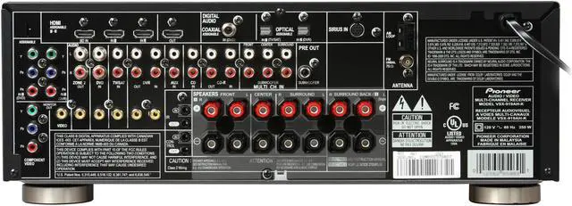 Alt view image 3 of 5 - Pioneer VSX-919AH-K 7-Channel A/V Receiver