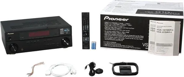 Alt view image 5 of 5 - Pioneer VSX-919AH-K 7-Channel A/V Receiver