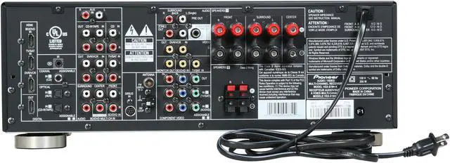 Alt view image 4 of 5 - Pioneer VSX-819H-K 5.1-Channel A/V Receiver