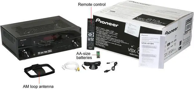 Alt view image 5 of 5 - Pioneer VSX-819H-K 5.1-Channel A/V Receiver