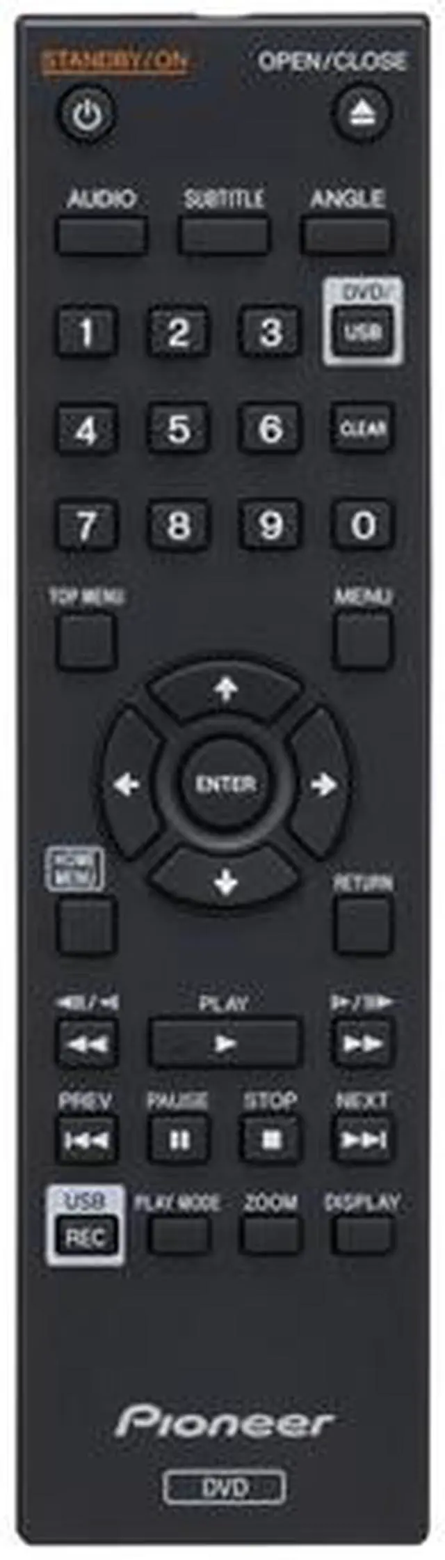 Alt view image 4 of 4 - Pioneer DVD Player DV-220V-K