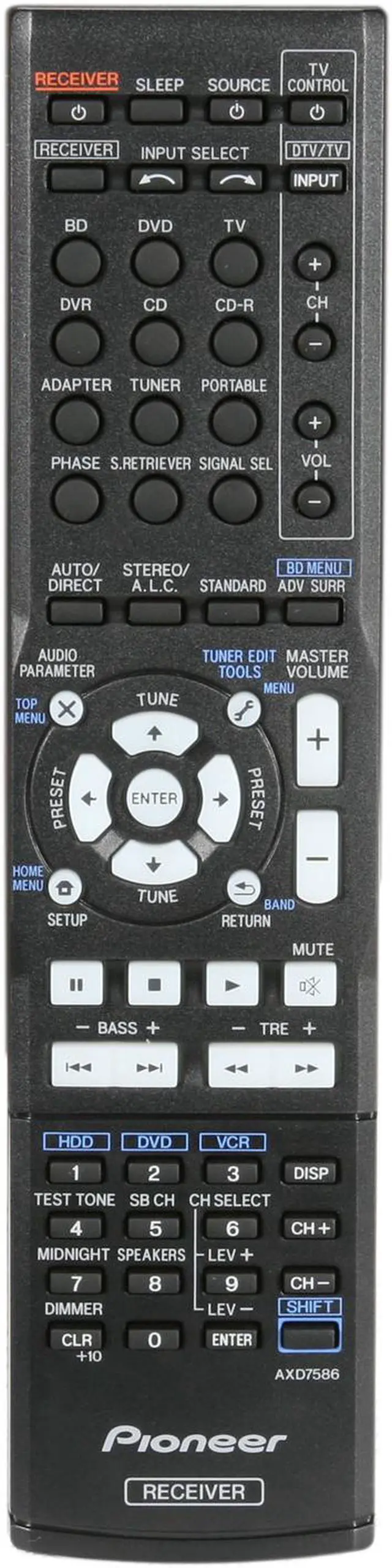 Alt view image 5 of 6 - Pioneer VSX-520-K 5.1-Channel 3-D Ready A/V Receiver