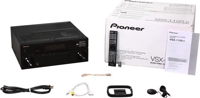 Alt view image 6 of 6 - Pioneer VSX-1120-K 7.1-Channel 3-D Ready A/V Receiver
