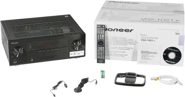 Alt view image 6 of 6 - Pioneer VSX-1021-K 7.1-Channel A/V Receiver