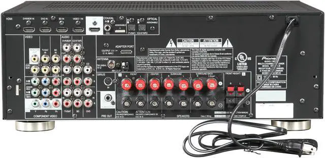 Alt view image 4 of 6 - Pioneer VSX-921-K 7.1-Channel 3D Ready A/V Receiver