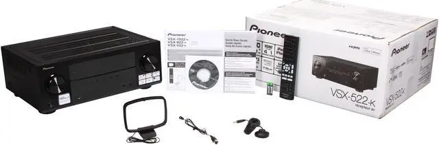 Alt view image 6 of 6 - Pioneer VSX-522-K 5.1-Channel 3D Ready A/V Receiver