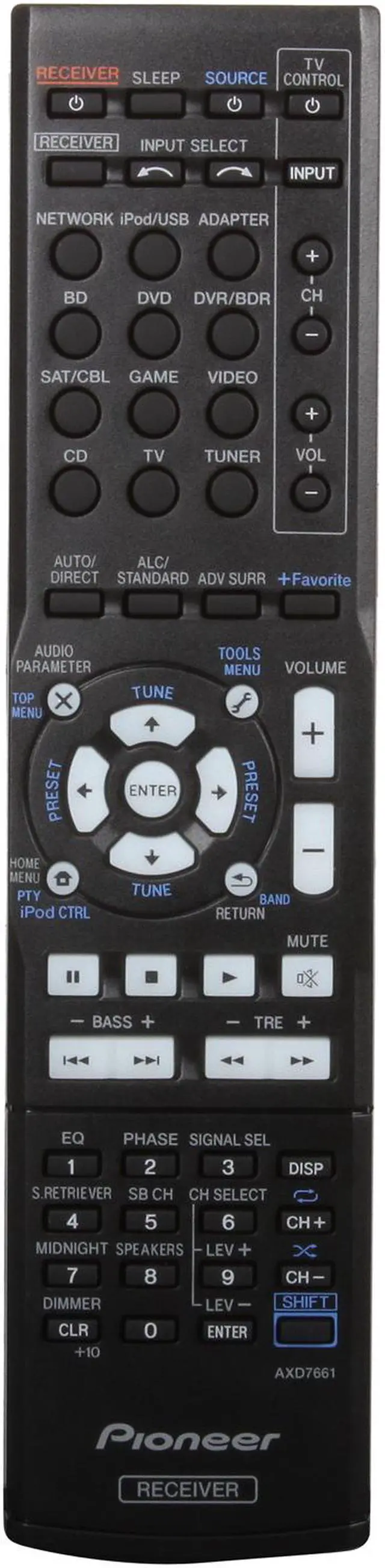 Alt view image 5 of 6 - Pioneer VSX-822-K 5.1-Channel 3D Ready A/V Receiver