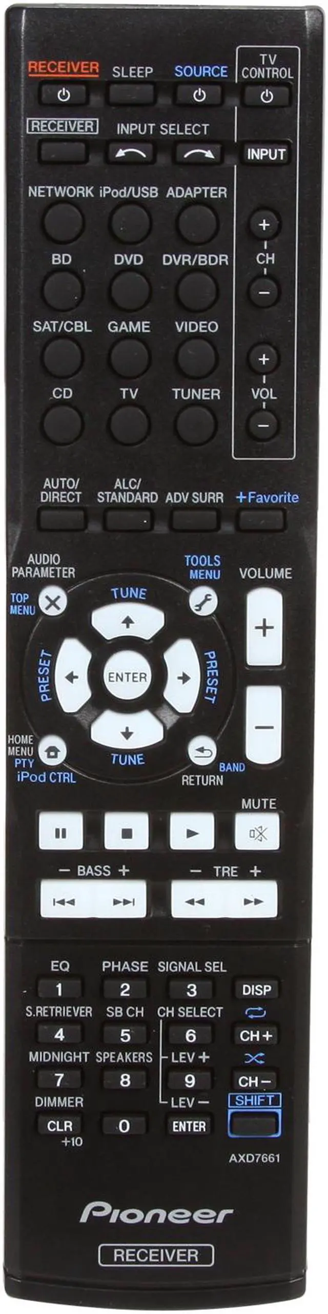 Alt view image 5 of 6 - Pioneer VSX-1022-K 7.1-Channel 3D Ready A/V Receiver