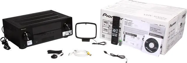 Alt view image 6 of 6 - Pioneer VSX-1022-K 7.1-Channel 3D Ready A/V Receiver