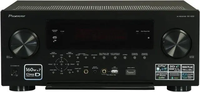 Alt view image 2 of 6 - Pioneer SC-1222-K 7.2-Channel Network Ready AV Receiver