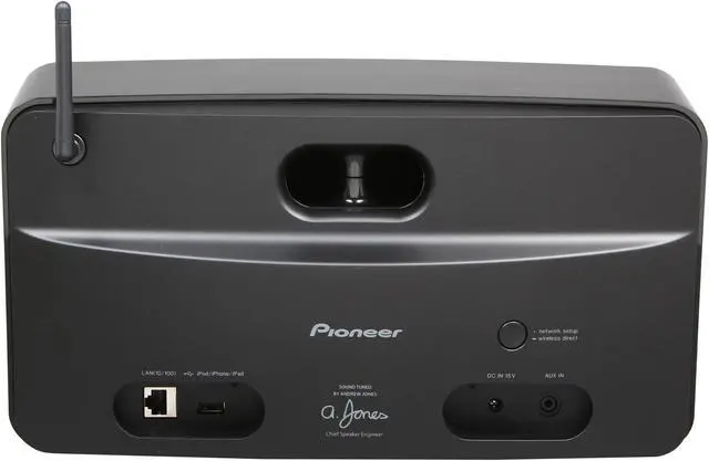 Alt view image 4 of 6 - Pioneer XW-SMA4-K Wi-Fi Speaker featuring AirPlay, DLNATM and Wireless Direct
