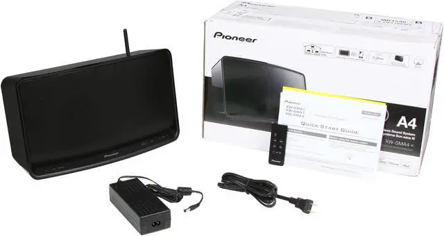 Alt view image 6 of 6 - Pioneer XW-SMA4-K Wi-Fi Speaker featuring AirPlay, DLNATM and Wireless Direct