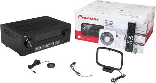 Alt view image 6 of 6 - Pioneer VSX-823-K 5.1-Channel 4K Ready AV Receiver