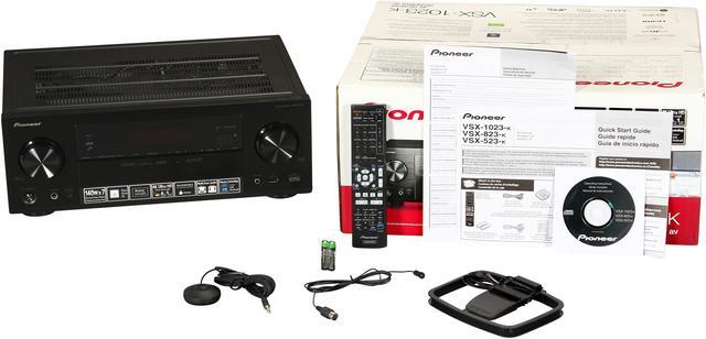 Alt view image 6 of 6 - Pioneer VSX-1023-K 7.1-Channel 4K Ready AV Receiver