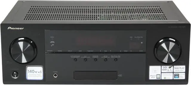 Alt view image 2 of 6 - Pioneer VSX-822-K 5.1-Channel 3D Ready A/V Receiver